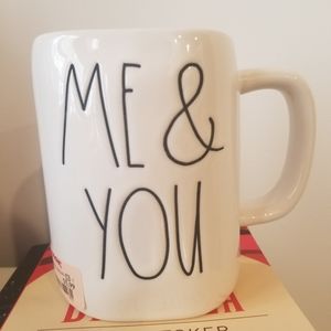 *SOLD* Rae dunn me & you heart valentine mug